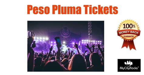 how much are peso pluma tickets